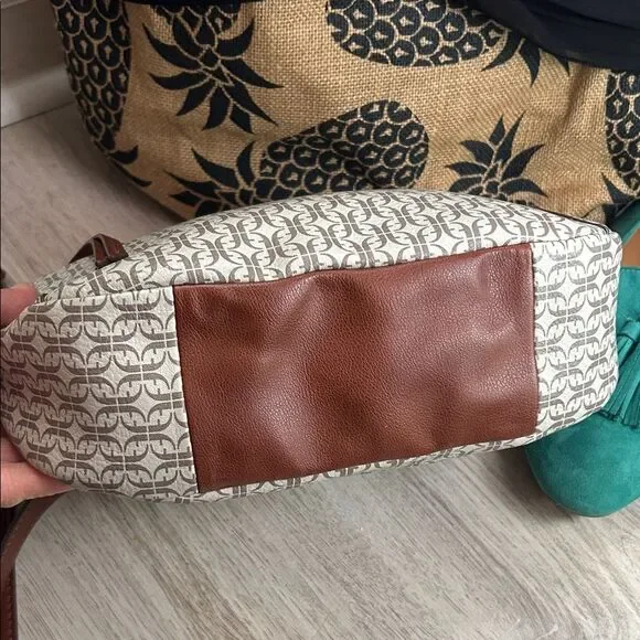 Fossil Skylar crossbody Cream and Brown preloved ❤️EUC Any questions - Picture 6 of 17